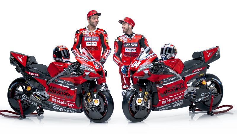 Dovizioso Petrucci and the Desmosedici GP 8 UC143615 High