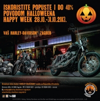 Stra&scaron;ni Halloween popusti u H-D salonu